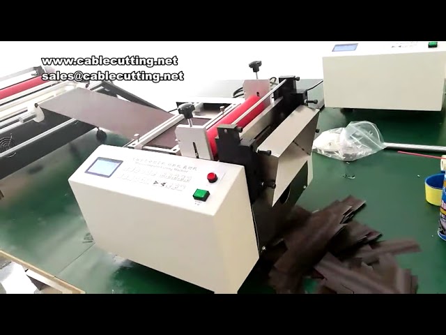 Macchina per taglio automatico di pelle e tessuti: taglio senza polvere ad alta precisione