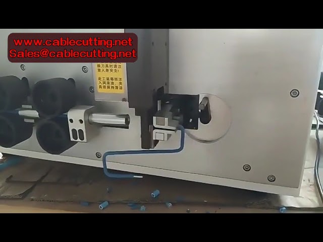 Macchina automatica per taglio e piegatura fili 2D - Dispositivo per spelatura e piegatura cavi