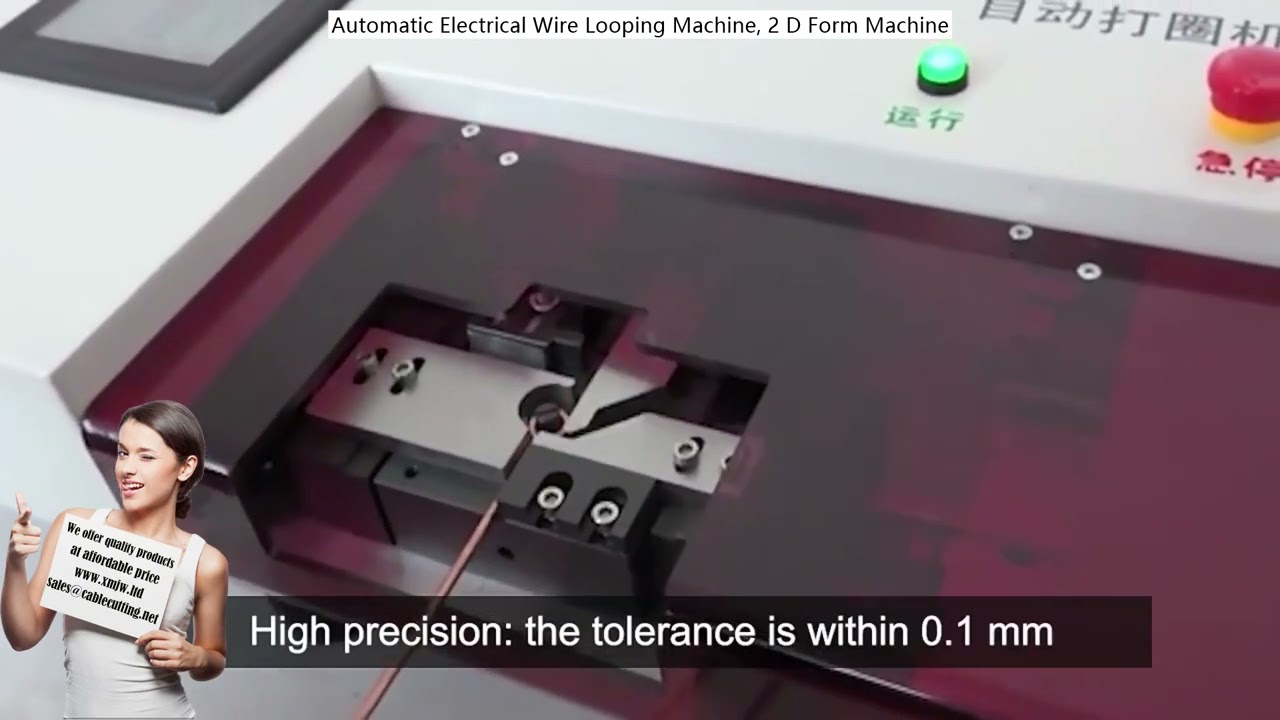 Macchina Automatica per Anelli di Filo Elettrico: Formatrice 2D Professionale