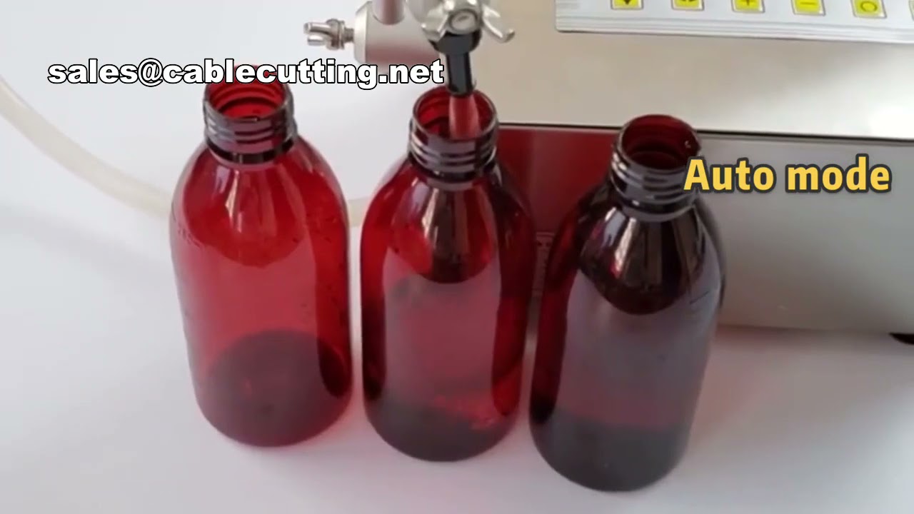 Macchina Riempitrice di Liquidi Semplice per Fabbriche di Bevande e Alimenti - Riempitrice Compatta