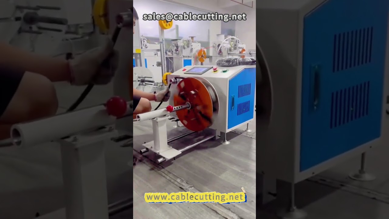 Macchina avvolgitrice per tubi olio ad alta temperatura con allineamento automatico | Tubi oleodinamici e idraulici