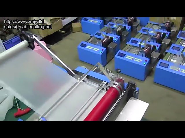 Macchina Automatica per Taglio Film Foglio Posteriore, Taglierina Elastici e Tubi Tessuti | Ottimizza la Produzione