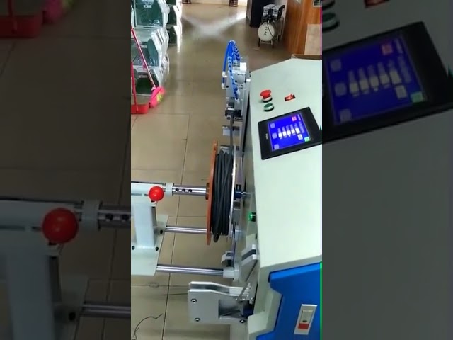 Macchina per taglio, avvolgimento e legatura cavi WPM 18 45 – Efficiente e Automatica