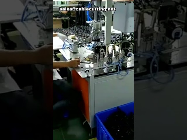 Macchina Automatica per Avvolgimento e Legatura Cavi | Attrezzatura Industriale