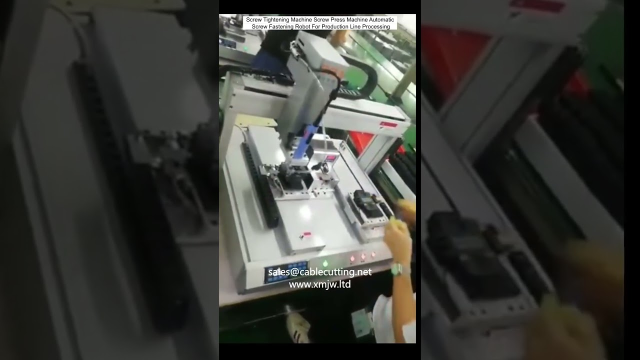 Robot Avvitatore Automatico per Linee di Produzione | Macchina Serra Viti di Precisione
