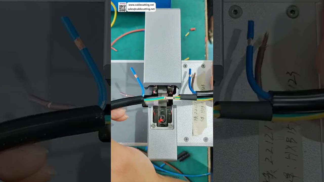 Macchina per saldatura a ultrasuoni per cablaggi elettrici: giunzione impeccabile di 3x 2,5 mm² + filo di rame stagnato
