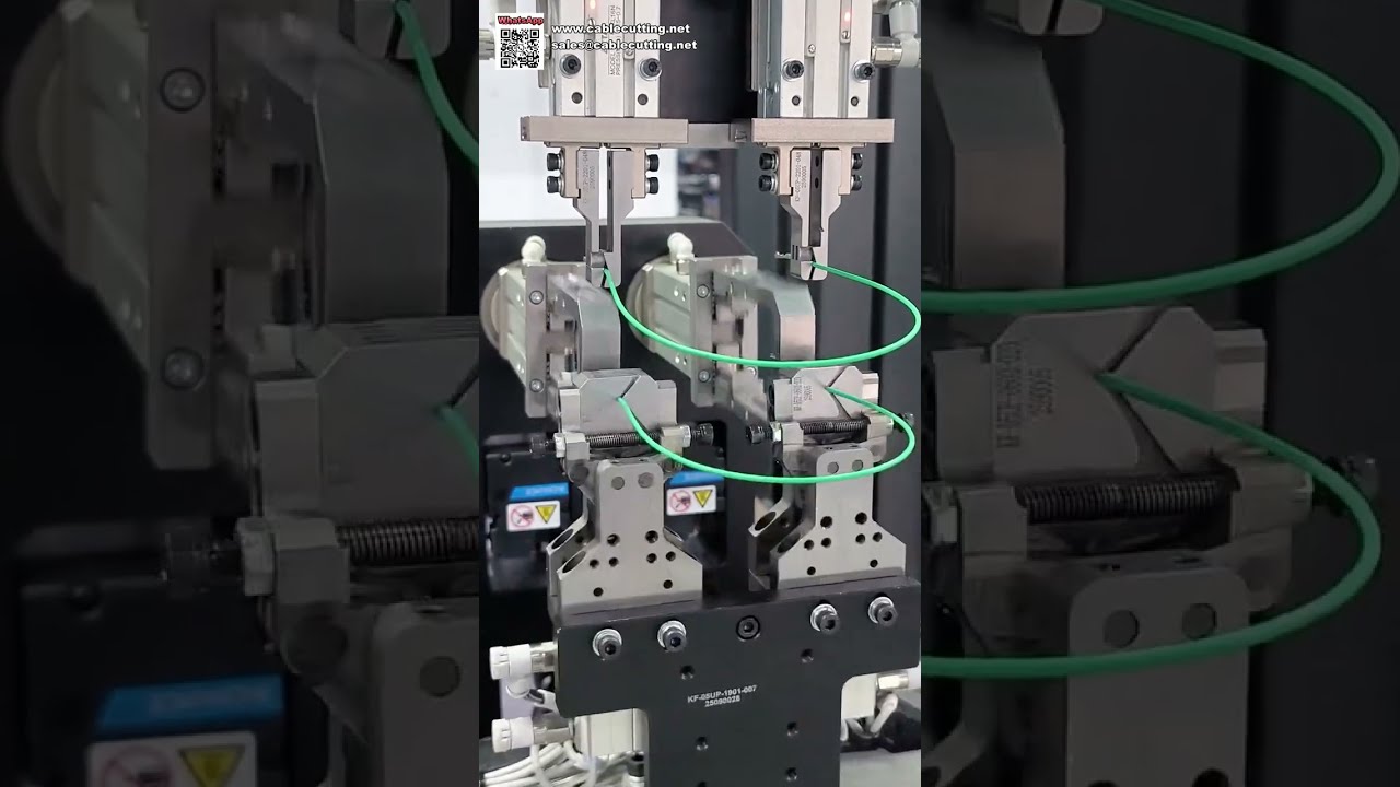 Macchina automatica per inserimento terminali: attrezzatura ad alta efficienza per lavorazione cablaggi