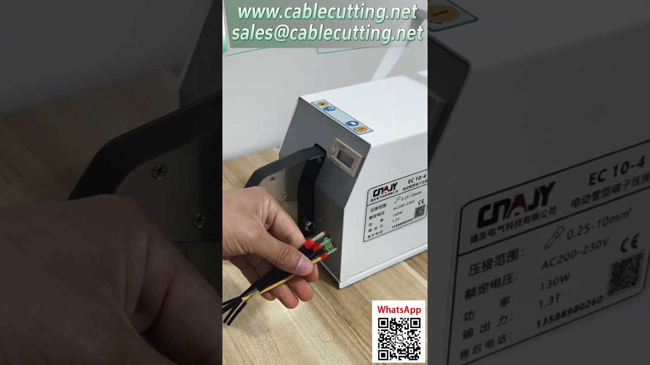 Crimpatrice Elettrica per Capicorda EC 10-4 | Modello in Esposizione