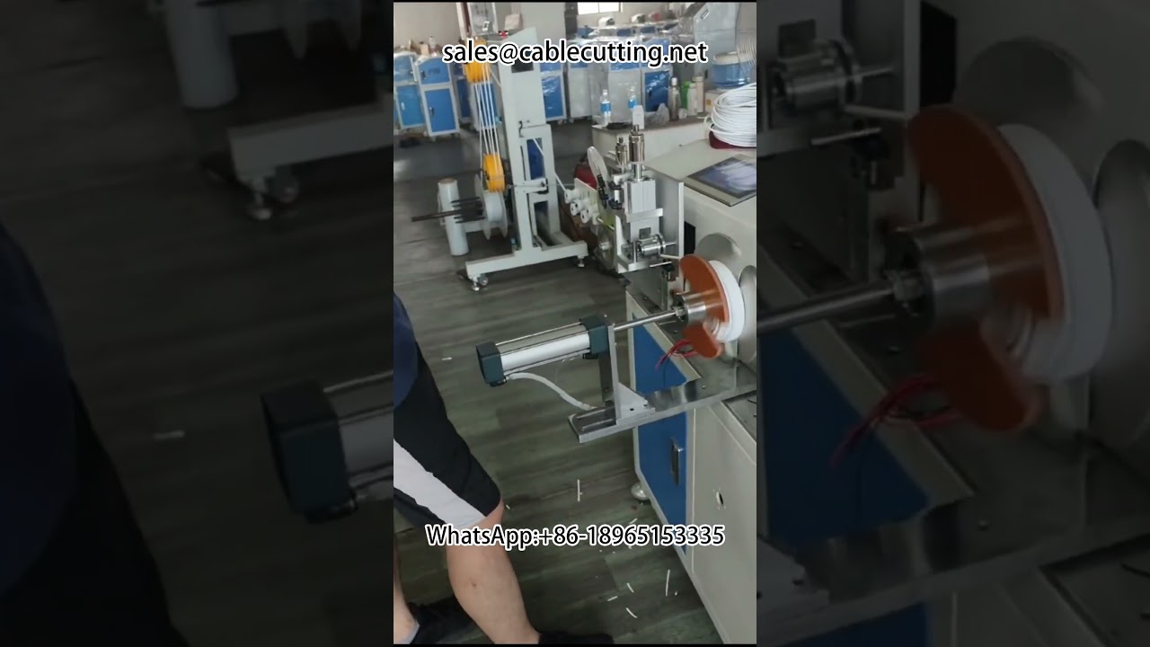 Automatic metre counting sorting cutting winding and tying machine, #metre counting rewinding machin