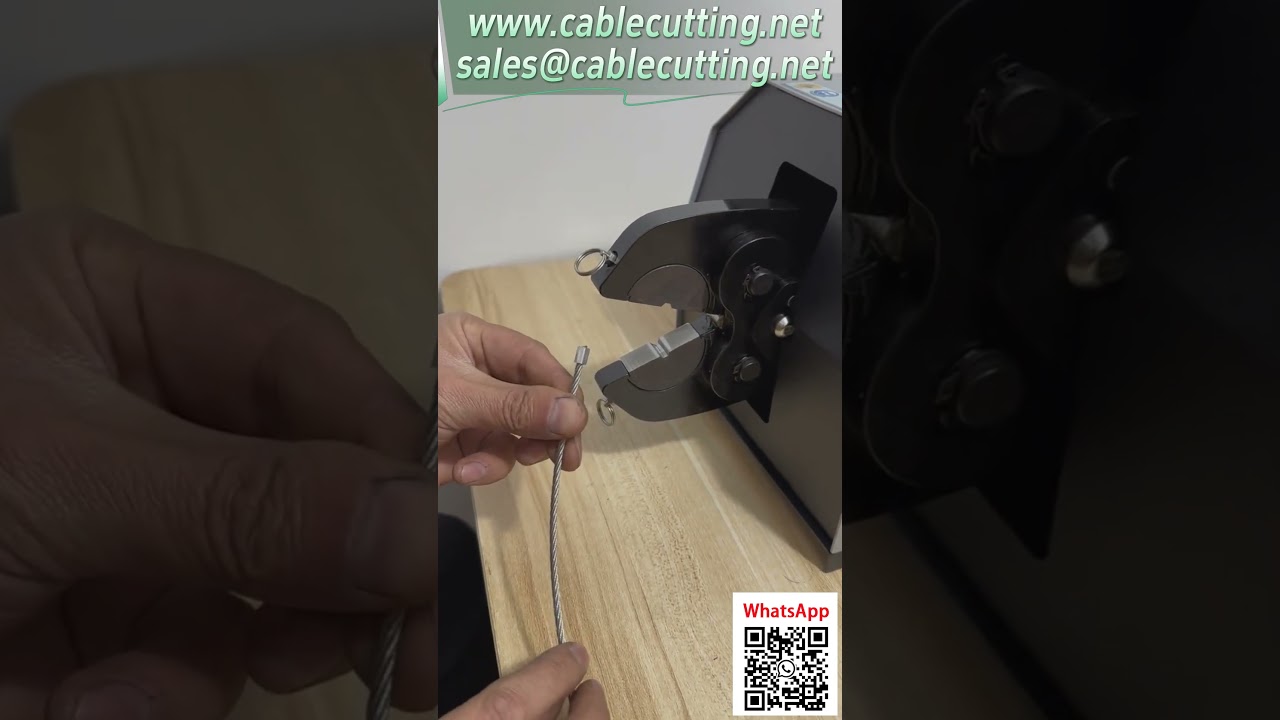 Crimpatrice Pneumatica per Cavi d’Acciaio: Test di Trazione 2500N e Stampo Personalizzabile