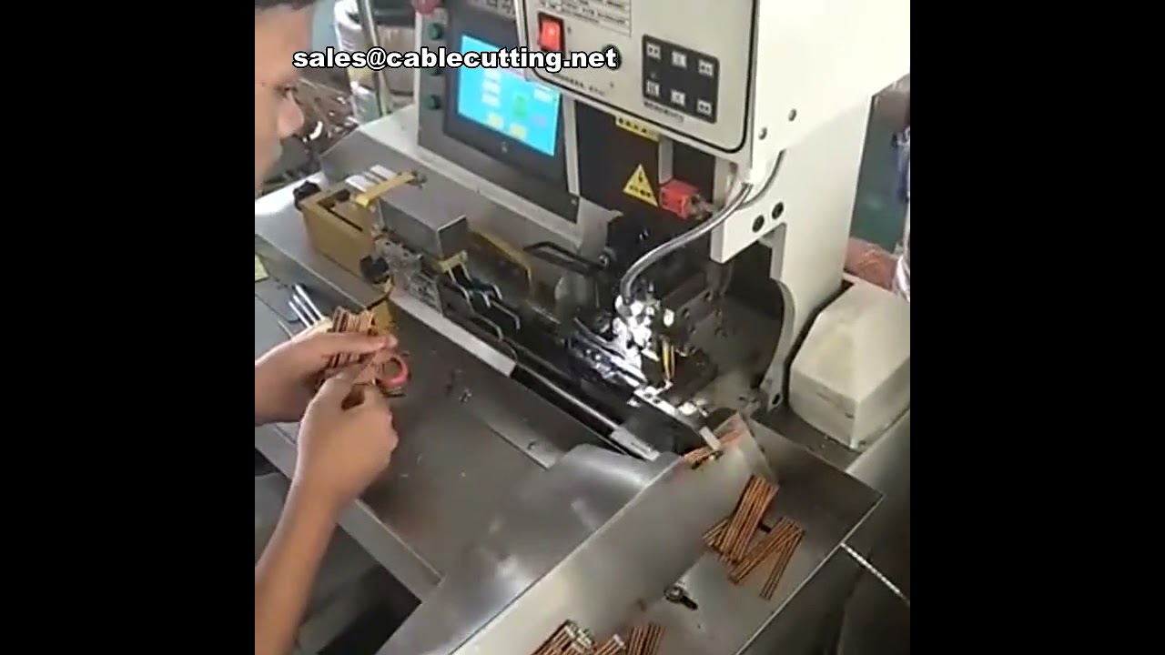 Crimpatrice Automatica per Cavi a Nastro Multipolari: Macchina per Crimpatura Terminali Elettrici