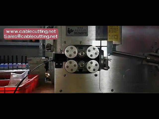 Macchina spellacavi e tagliacavi automatica per cavi da 35 mm² – Attrezzatura di precisione