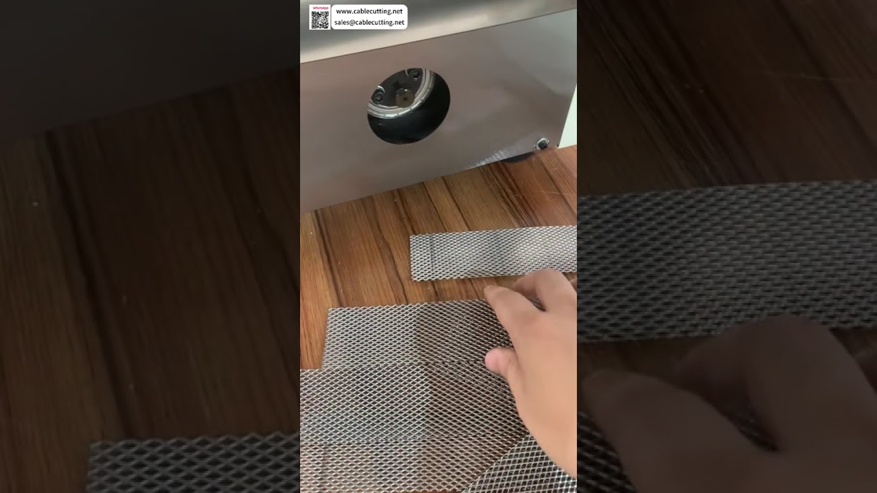 Macchina per taglio di precisione di rete in acciaio inossidabile - Strumento di produzione per lastre