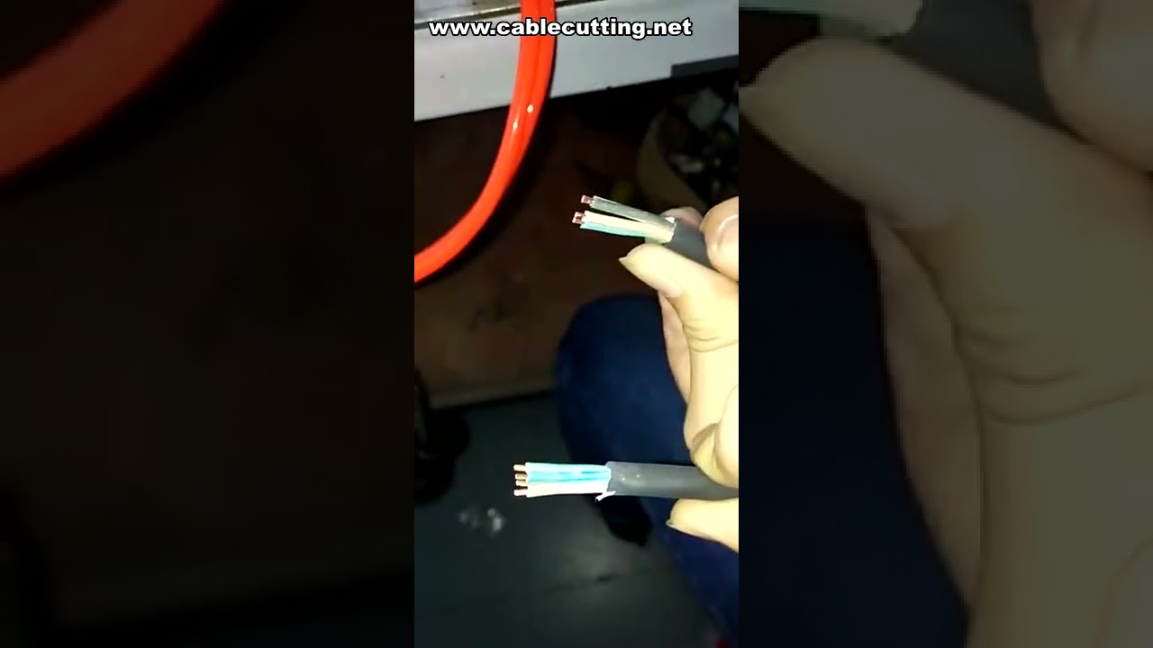 Spelafili Pneumatico Professionale: Macchina per Cavi Multiconduttore