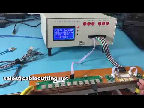 Macchina per test cavi USB WPM-8681 | Collaudo automatico cablaggi
