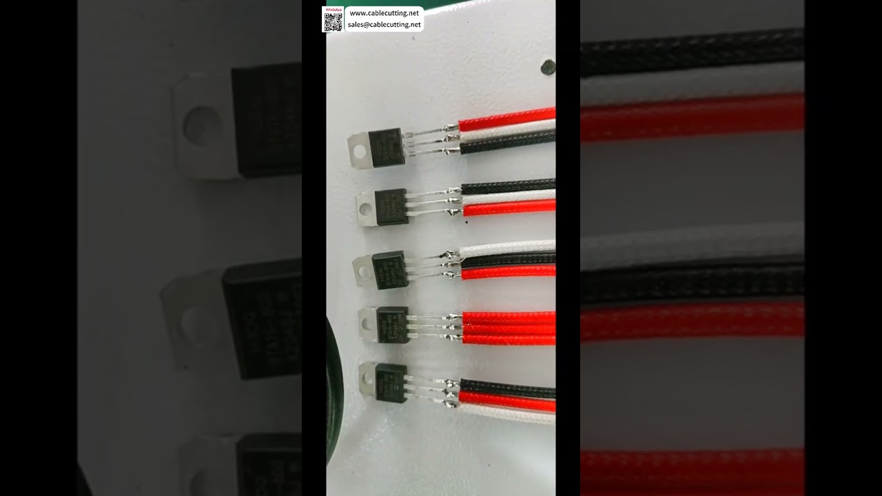 Macchina per saldatura di transistor e triodi: utensile di saldatura a filo per componenti ad alta precisione