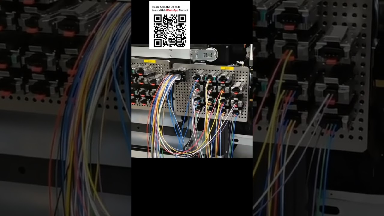 Macchina Automatica per Inserimento Connettori: Taglia, Pela, Crimpa e Inserisce #SmartEquipment