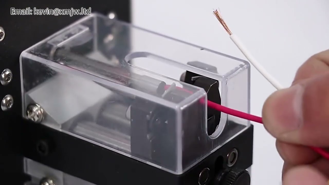 Macchina spellafili elettrica a induzione per fili quadri 0,03-4,0 mm - Spelatura automatica terminali