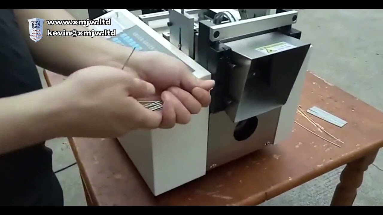 Tagliacavi Automatico Intelligente con Display LCD - Precisione per Fili Metallici