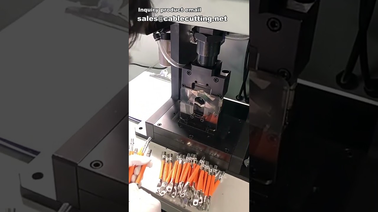 Macchina Crimpatrice per Cavi Batteria, Terminali e Connettori | Crimpatrice Professionale