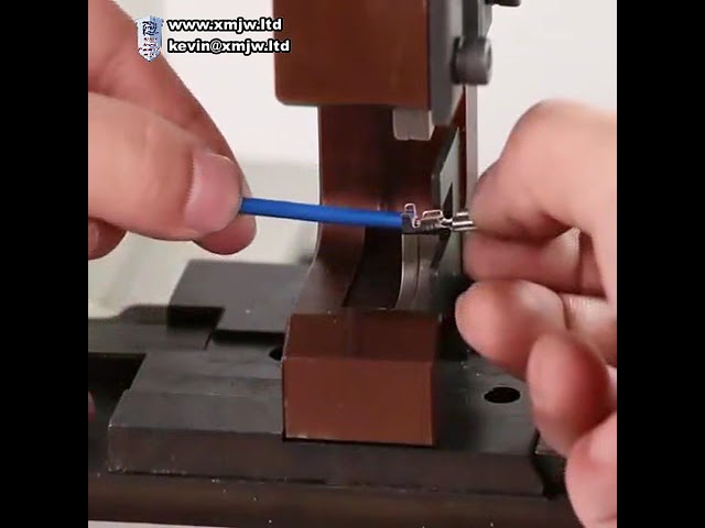 Pressa automatica di precisione 2t per crimpatura terminali - Certificata CE per connettori cablaggi