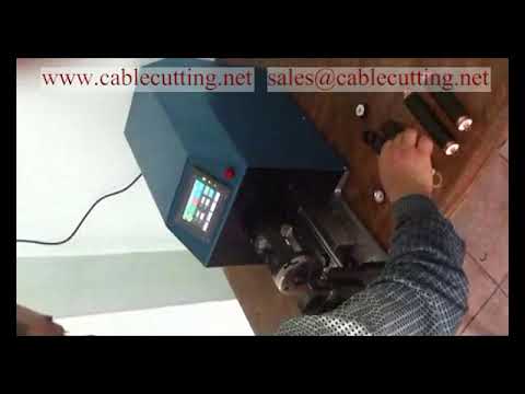 Macchina Automatica per Stripping di Cavi Coassiali