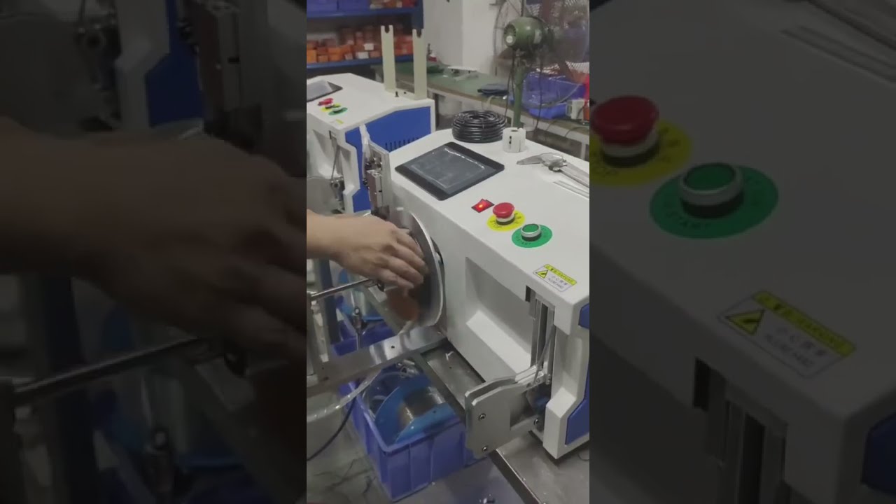 Macchina per Avvolgimento e Legatura Fili ad Alta Efficienza - Ordinata e Veloce