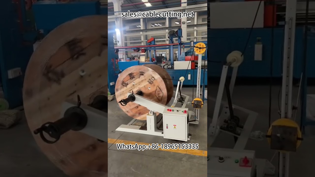 Macchine per Avvolgimento, Svolgimento e Riavvolgimento di Fili e Cavi | Attrezzature Industriali