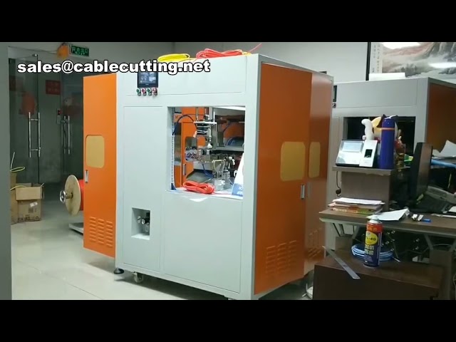 Macchina Automatica per Legatura e Taglio Cavi | Attrezzatura per Automazione Industriale