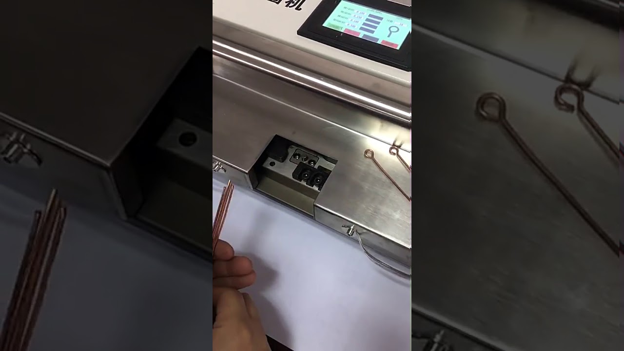 Macchina per piegatura ganci e archi ad alta precisione: lavorazione anelli metallici e fili speciali