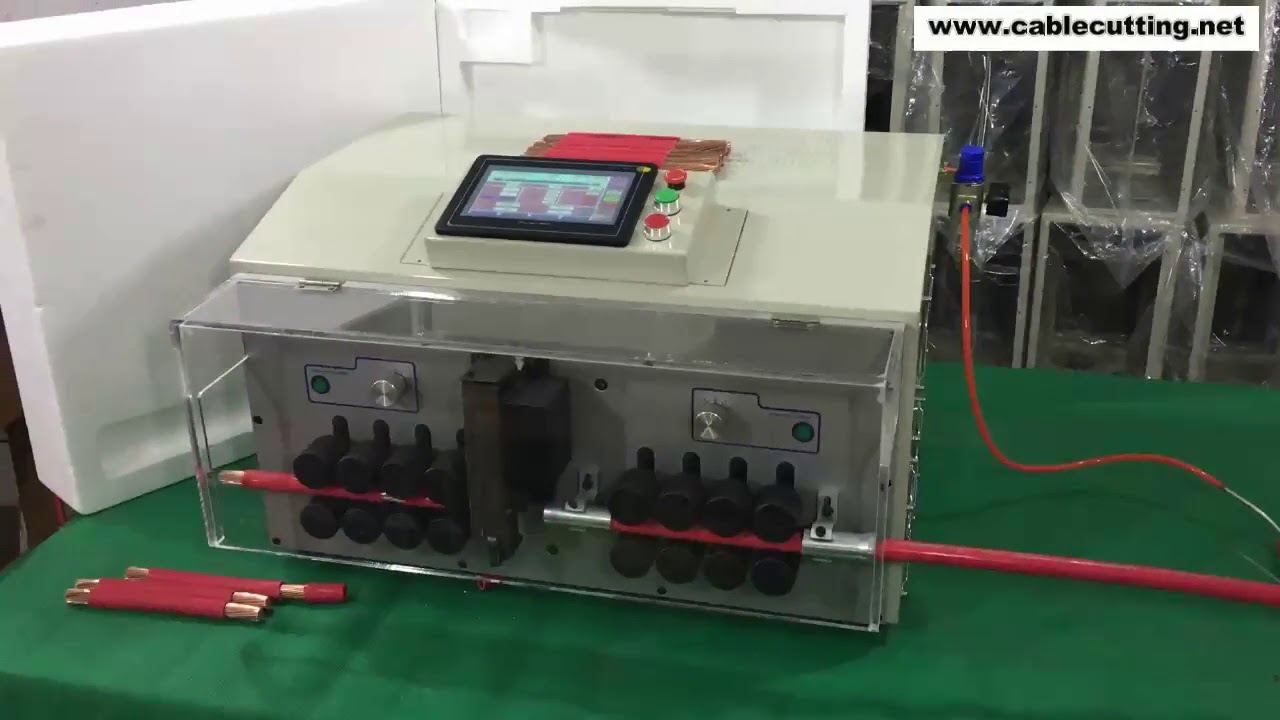 Spellafili e Tagliafili Automatico per Cavi 150 mm² - WPM-MAX3