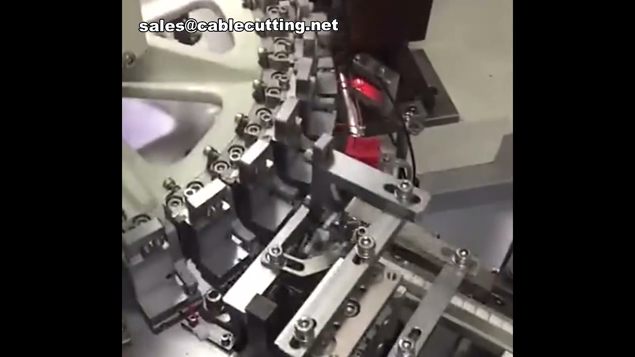 Macchina automatica per inserimento cavi paralleli e immersione monotesta - Lavorazione multifunzione terminali