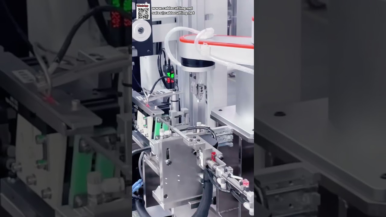 Macchinario Automatico per Crimpatura Terminali e Alimentazione Flessibile di Cavi