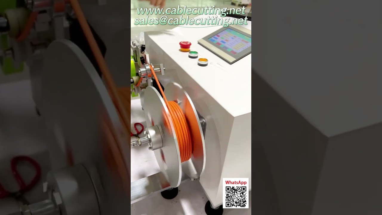 Macchina Avvolgitrice Automatica con Dosaggio per Cavi di Potenza e Cablaggi