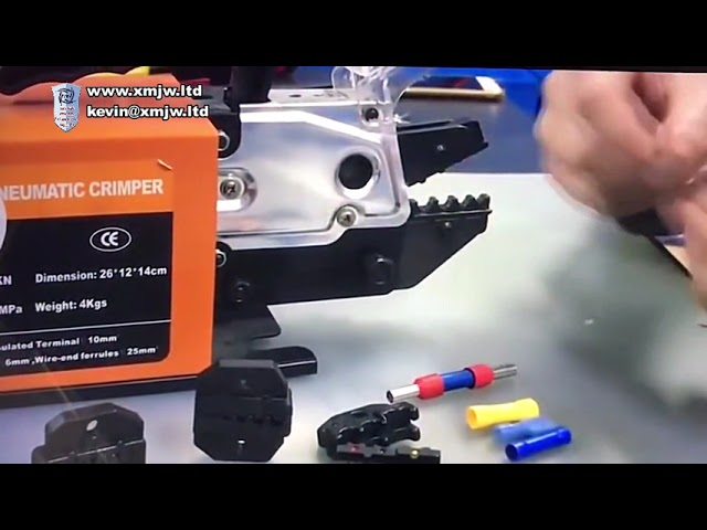 Macchina Crimpatrice Pneumatica per Capicorda e Terminali – Produzione Cavi Preisolati