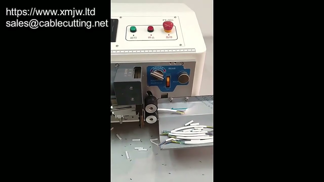 Macchina spellacavi per cavi multipolari rivestiti - Precisione ed efficienza automatica