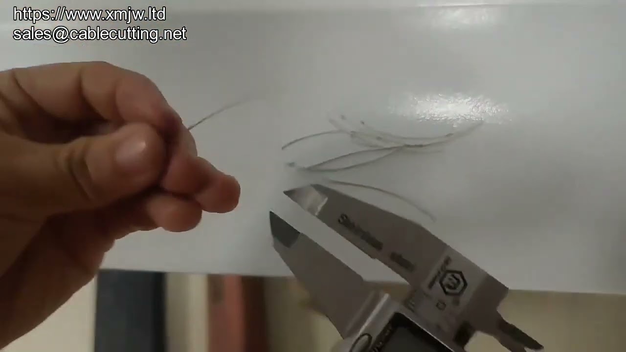 Macchina Automatica Taglia e Pela Cavi Elettronici Doppi 4mm² | Alta Precisione