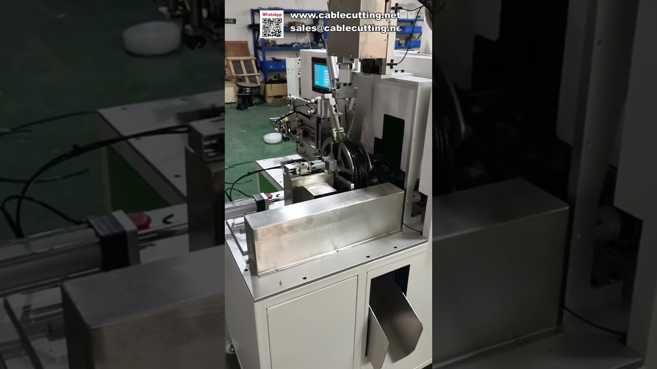 Macchina automatica per conteggio, taglio, avvolgimento e legatura fili - completa automazione