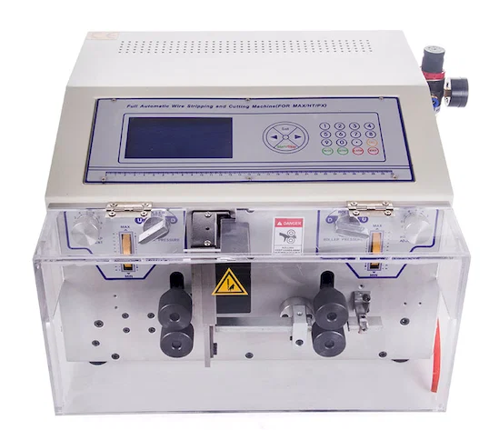 Taglia Spela Cavo Piatto Automatico WPM-09BHT - Macchina spelafili automatica